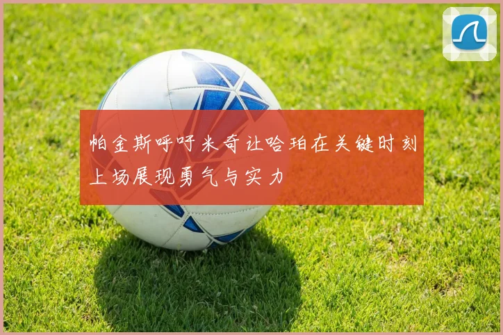 帕金斯呼吁米奇让哈珀在关键时刻上场展现勇气与实力